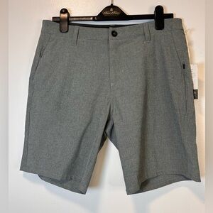 Vuori Aim Concrete Color Men’s Performance Shorts Chino Size 34